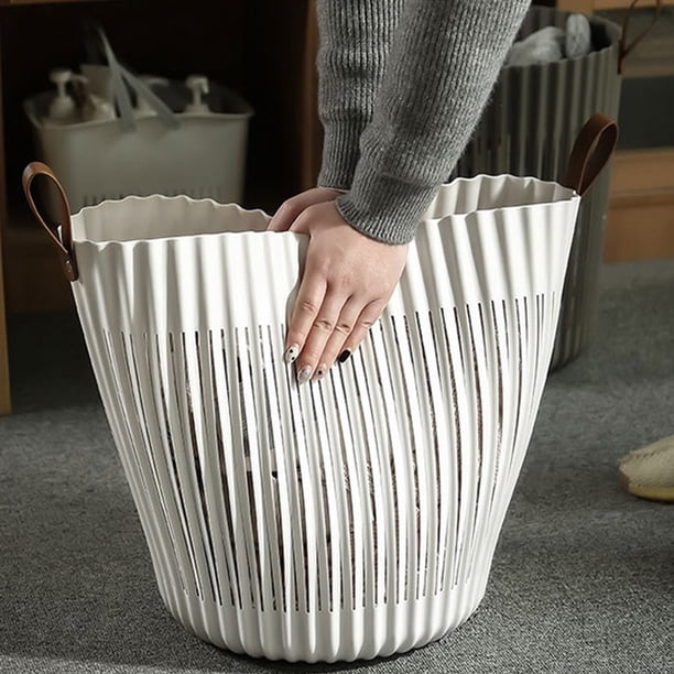 Panier à linge mural pratique, pliable, adapté à une utilisation à domicile, en dortoir ou en chambre d'étudiant (gris L). | Leroy Merlin Panier à linge mural pratique, pliable, adapté à une utilisation à domicile, en dortoir ou en chambre d'étudiant (gris L). | Leroy Merlin
