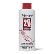 Salon Care 20 Volume Creme Developer, Uniform Lift, Easy to Handle Cream Consistency, Stabilized Formula, 4 Ounce