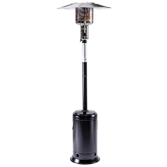 Legacy Heating CAPH-7-S Standing Propane Patio Heater (Hammered Black)