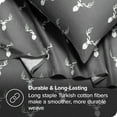 thumbnail image 3 of Bare Home Flannel Sheet Set - 100% Cotton - Deep Pocket - King, Stag, 4-Pieces, 3 of 4