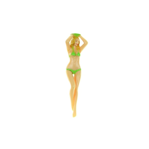 Eigraketly Paquete de 6 camisetas de Golf para mujer, soporte de bola con forma Sexy, entrenamiento profesional, piezas de repuesto para equipo de Club Golf Verde Eigraketly OD022138-03