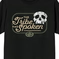thumbnail image 2 of Survivor The Tribe Has Spoken Skull Adult Black Crew Neck Short Sleeve Tee-XL, 2 of 3
