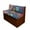 Vintage Boho Floral Style, variant on Jeiento Black Leopard Print RV Dinette Cushion Covers 2 PCS Stretch Camper Cushion Slipcover Include 1 Bench Cover 1 Backrest Cover Comfortable RV Accessories Decoration
