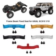 thumbnail image 4 of keepw Traverse de Cadre avant en Aluminium pour 1/10 Axial Scx10 Crawler Traverse de Cadre en Aluminium Usiné CNC pour Axial Scx10 Rouge 1ensemble, 4 of 6