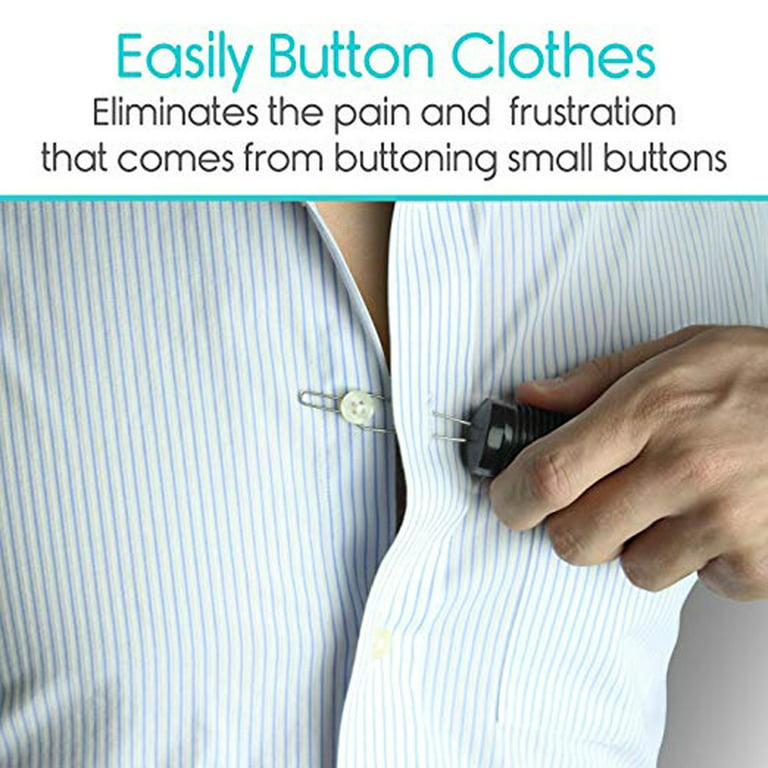 2 in 1 Dressing Buttonhook Zipper Pull Helper Button Hook Dressing Aid  Assist Tools for Old Disablity Parkinsons Aids - AliExpress
