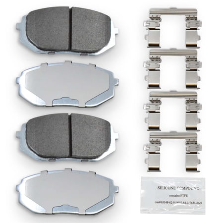 NRS Galvanized Brakes 2023-2026 Kia Sportage; 2021-2024 Kia K5; 2022-2025 Kia EV6; 2022-2026 Hyundai Tucson; 2022-2025 Hyundai Ioniq 5 NS2398 Premium Galvanized Brake Pad Set