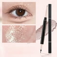thumbnail image 1 of Nose Strips Eye Brush Double Head Natural Shadow Two In One And Sweat Proof Non Eye Brush Pen, 1 of 9