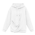 thumbnail image 6 of Shadoumai Cat Pouch Hoodie for Women Kangaroo Pocket Dog Pouch Sweatshirts Pet Carrier Pullover Animal Holder Long Sleeve Tops, 6 of 7