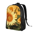 thumbnail image 2 of Disketp Golden Sunflower In Field Mochila Unisex de Apertura Lateral Completa, Mochila para Laptop para Escuela, Trabajo y Viajes, 2 of 8
