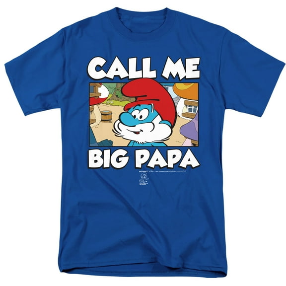 Smurfs Call Me Big Papa Unisex Adult T Shirt
