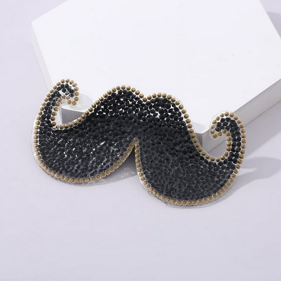 WEUVEB Beard Cloth Patches for Clothes, Easy to Use, Fashionable Design, 2 Pieces, Reusable and Washable