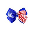 thumbnail image 1 of Horquilla Justmydress con diseño de bandera y lazo, con lazo, estilo cocodrilo, Jhn11 (A), 1 of 1