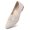 Beige, variant on LANCROP Women's Pointed Toe Knit Ballet Flats Lightweight Soft Flats Slip On Shoes
