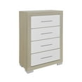 thumbnail image 3 of Emma Natural and White Wood Chest, 3 of 6