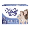 thumbnail image 3 of Pañal Desechables Bebé Bebyto Plus T6 XL-Grande 40 Piezas, 3 of 6
