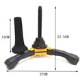 thumbnail image 2 of Portable Foldable Tripod Stand Non-slip Wind Instrument Accessories Suitable For Holder Clarinet Trumpet Flute Saxophone, 2 of 5
