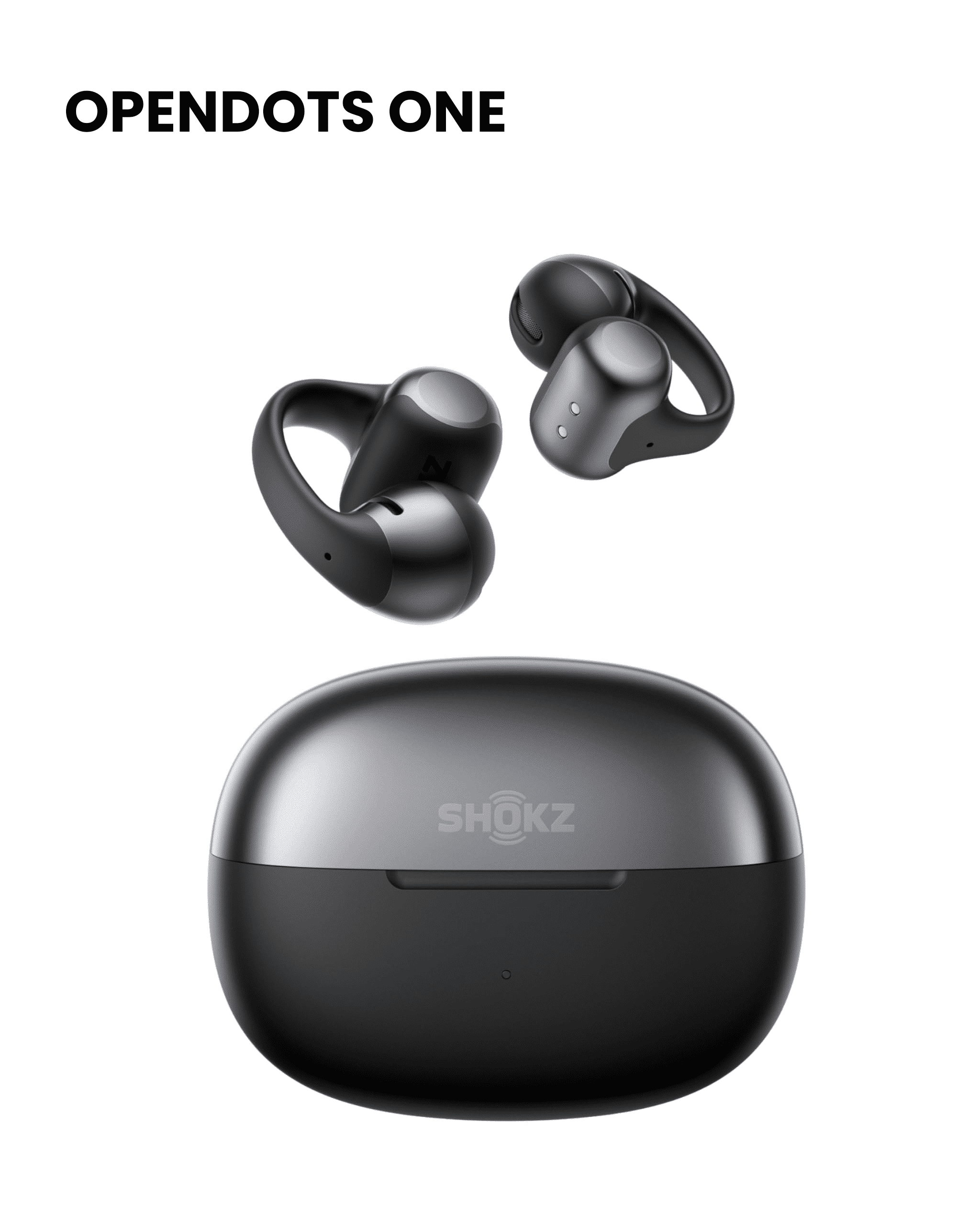 山*ん様 j*a様 山*ん様 SHOKZ OpenDots One ワイヤレスイ Shokz, OpenDots ONE - Open-Ear Wireless Bluetooth Earbuds, Black