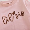 thumbnail image 6 of YDFCWXW Toddler Baby Girl Clothes Long Sleeve Pullover Sweatshirt Romper Winter Outfits (Pink, 6-12 Months), 6 of 9