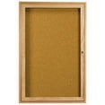 thumbnail image 4 of Aarco Products CBC4836R 36 in. W x 48 in. H Enclosed Bulletin Board - Cherry, 4 of 6