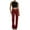 Red, variant on YYUIJK Baggy Jeans Women Y2K Streetwear Pockets Up Cargo Jeans Stretchy Jeans Wide Leg Flared Trousers for Women Baggy Jeans Grunge Denim Pants Vintage Patchwork Y2K Baggy Jeans Red XL