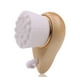 thumbnail image 1 of Cepillo de limpieza facial con mango de madera de bambú. Cepillo facial de fibra ultrasuave. blanco. Ormromra WRMH-484, 1 of 6