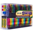 thumbnail image 2 of June Gold 72 Mechanical Pencils, 0.9 mm HB #2 Lead, 2 Lead Dispensers/w 120 Refills & 16 Refill Erasers, Break Resistant Lead, Convenient Side Click & Soft Non-Slip Grip, 2 of 4