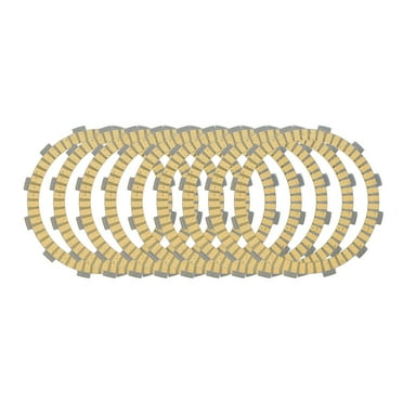GFYSHIP Motorcycle Clutch Friction Plates Paper Based Kits For Kawasaki ZX1100 GPZ 1100 1995-1996 1999 / Kawasaki ZX1100 Ninja ZX-11 1990-2001 / Kawasaki ZZ-R 1200 2002-2005