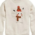 thumbnail image 3 of Pokémon - Pikachu Bundled Up -Youth Crew Fleece Sweatshirt, 3 of 5
