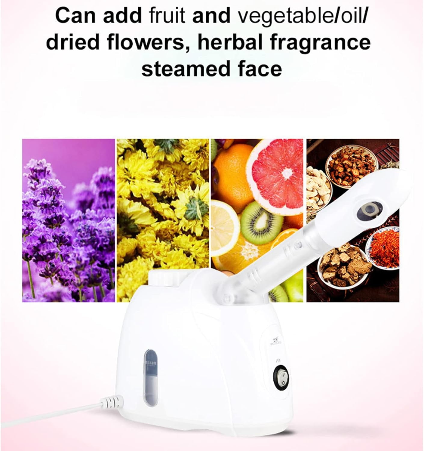 Facial Nano-Ion Warm Mist Face Steamer