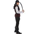 thumbnail image 3 of Pirata de disfraces de Halloween para hombres, Disfraz de calavera de lujo para carnaval, ropa de Cosplay de capitán adulto para fiesta, 3 of 5