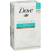 Dove Sensitive Skin Beauty Bar, 24 Ounce -- 72 Per Case