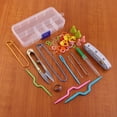 thumbnail image 2 of 1 juego de herramientas básicas de costura pa tejer y , accesorio de costura DIY, sustros con cinta métrica, alfileres de Zulema Kits de costura de punto, 2 of 8