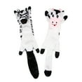 thumbnail image 3 of Pet Dogs Puppy Plush Doll Zebra Milk Cow Shape Sound Playing Biting Chewing Toy, 3 of 8