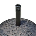 thumbnail image 6 of Four Seasons Courtya 852007 Umbrella Base, Bronze, 18-In. - Quantity 1, 6 of 8