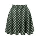 thumbnail image 5 of Minifalda clásica con cintura elástica para mujer: falda elegante y casual de corte A, 95 % poliéster, tallas reales, para todas las estaciones - S-XXL, 5 of 6