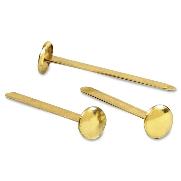 Paper Fasteners Acco #7 Brass Prong 2, capacidad 100 unidades por caja