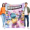 thumbnail image 1 of Bearbrick anti-pilling, suave, ligera, esponjosa y acogedora de lujo para hogar y cocina – Perfecta para niños y adultos,200X150cm, 1 of 6