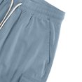 thumbnail image 4 of WTOBBY Men's Summer Loose Fit Cargo Shorts with Multiple Pockets, Casual Sports Beach Pants for Outdoor Adventures and Daily Wear ,Light Blue M, 4 of 5