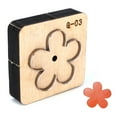 thumbnail image 3 of Handmade Leather Craft Cutting Die DIY Hand Tool For Leather Patterns, Labels, And Cardboard G-01 - G-08, 3 of 8