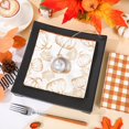 thumbnail image 4 of Whaline 100 Pcs Serviettes en Papier d'Automne Citrouille Feuilles d'Érable à Carreaux Jetables Serviettes de Déjeuner Serviettes de Table pour Fête de Récolte d'Automne Action de Grâce, 4 of 7