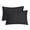 Black, variant on 2 Pack Travel Size Pillowcases Soft 1800 Microfiber Pillow Case with Envelope Closure, Brown Bedding Pillow Covers