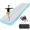 Green, variant on Air mat Tumble Track 10ft 13ft 16ft 20ft Gymnastics Inflatable Tumbling mat 4in 8in Thickness for kids Home Use Gym Yoga Training Cheerleading with Electric Air Pump Carry Bag
