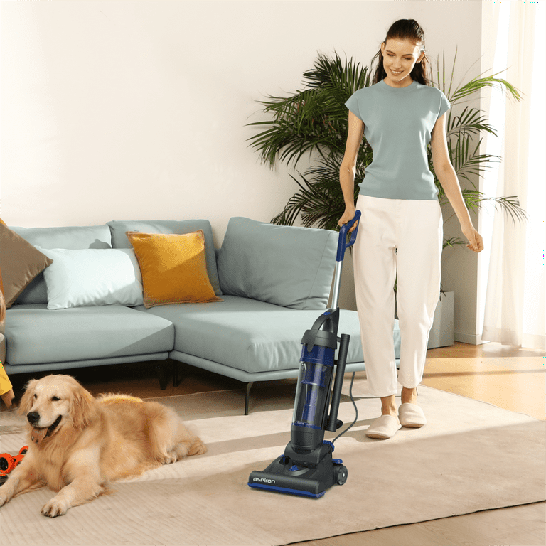 Aspiron Bagless Upright Vacuum Cleaner, 25Kpa, with Crevice Tool, Extension  Wand, 3L Dust Cup, New 