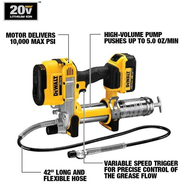 Dewalt electric cheap grease gun