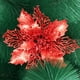 thumbnail image 5 of 6 uds flores artificiales de Pascua decoración de árbol de Navidad adorno Floral hueco brillante para puerta de ventana del hogar, 5 of 8