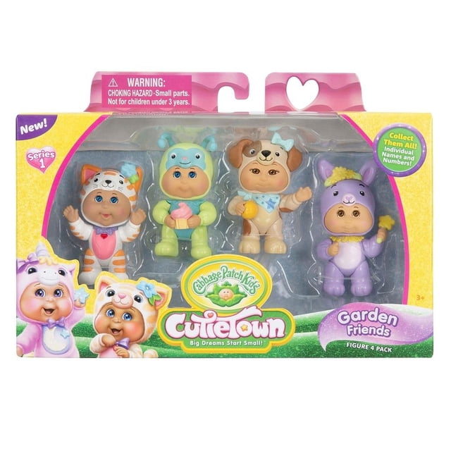 Set de Figuras Cabbage Patch Kids Amigos del Jardín