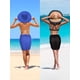 thumbnail image 3 of 2 piezas de faldas envolventes para traje de baño de gasa para cubrir la playa para mujer, 3 of 7