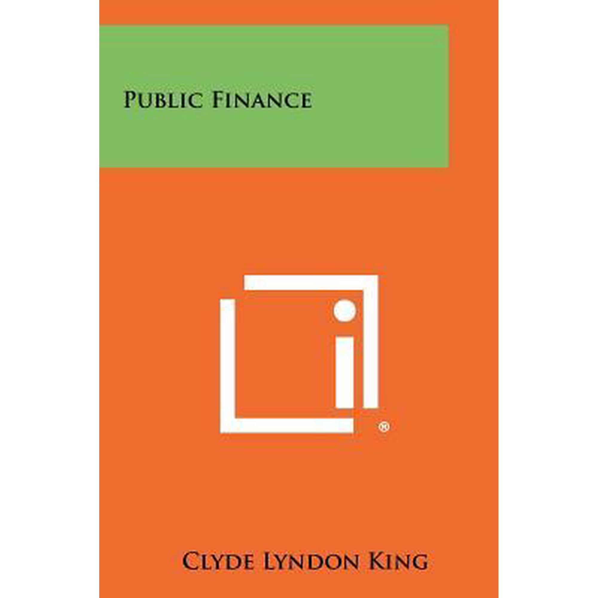 Public Finance Paperback
