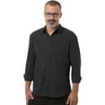 thumbnail image 1 of BlueGeneration Men'S L/S Untucked With Pocket Black Extra Large Solid, 1 of 1