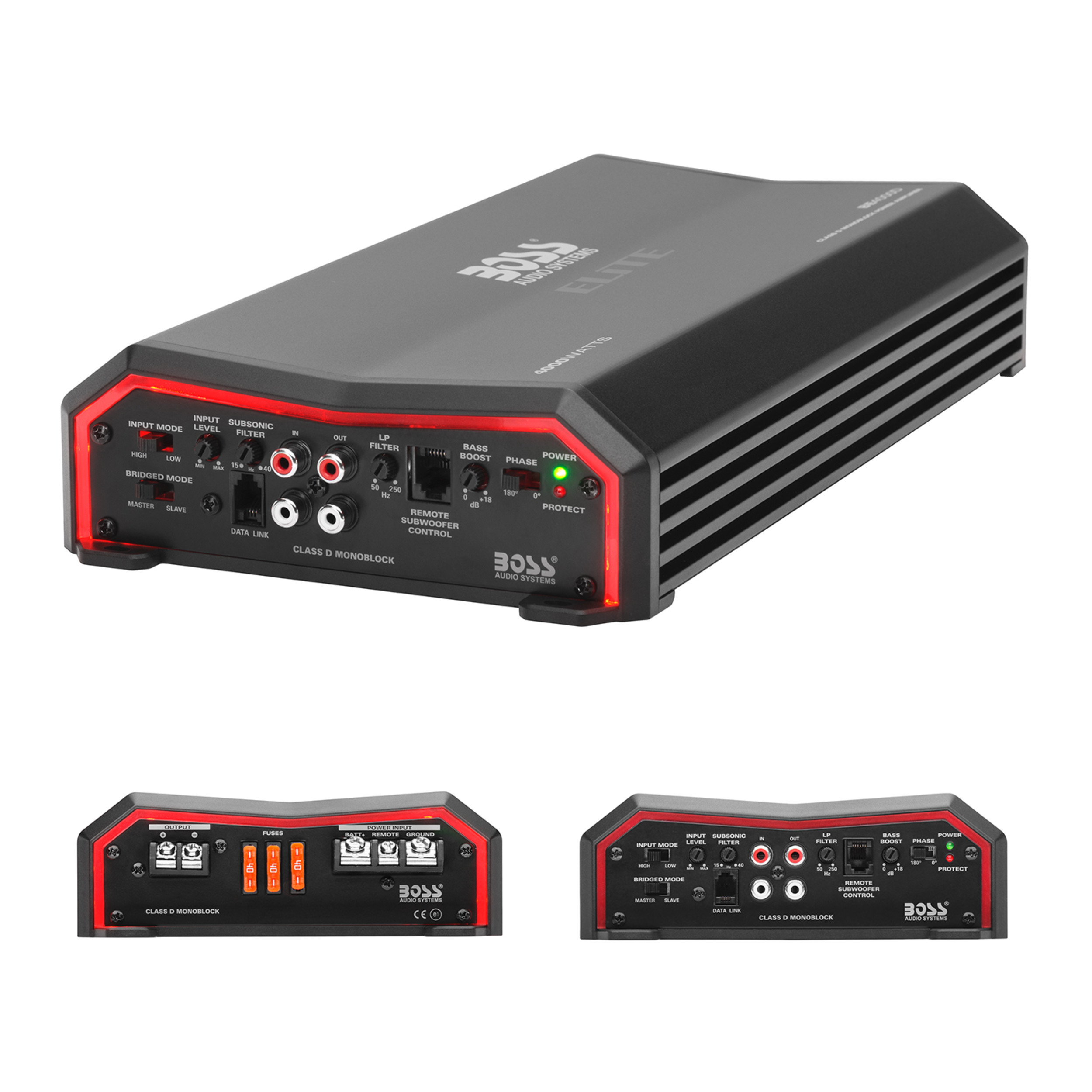 BOSS Audio Systems BE4000D Elite Series Car Audio Amplifier - 4000